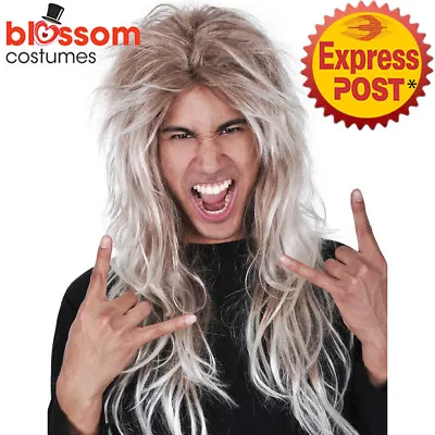 £18.25 • Buy W777 Tammy Blonde Rocker Party Rock Star Head Bangers Costume Wig Hair 1980s