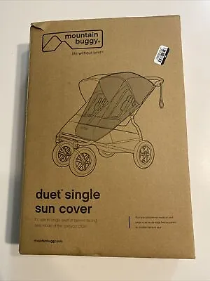 Mountain Buggy DUET SINGLE SUN COVER For CARRYCOT PLUS Stroller- NEW IN BOX • $20