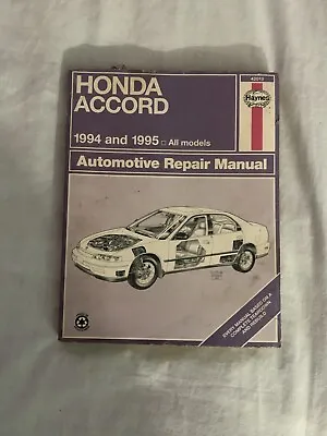 Repair Manual Haynes 42013 Fits 94-97 Honda Accord • $11.62