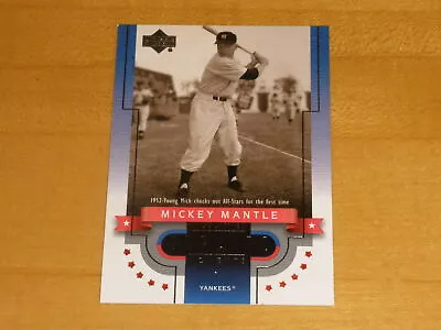 2001 Upper Deck Midsummer Classic Moments #CM3 Mickey Mantle • $0.99