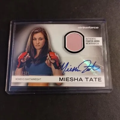 #100/275 Miesha Tate Gear Auto Card 2012 Topps UFC Knockout Autograph MMA WMMA • $87.12