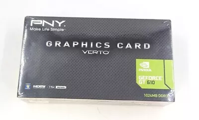 New PNY NVIDIA GeForce VCGGT610XPB 1GB DDR3 SDRAM PCI Express 2.0 Video Card • $45