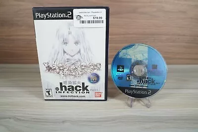 .hack INFECTION (PlayStation 2 PS2) Complete CIB No DVD • $24.99