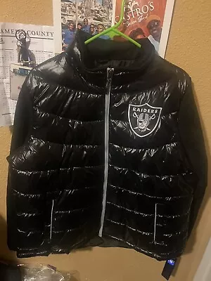Oakland Raiders Women’s Jacket Size 3XL  Puff  • $22