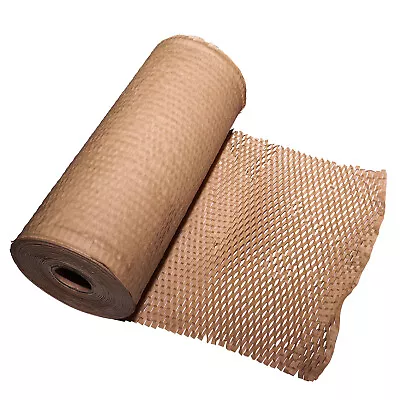 SEAIVY 11’’x320 Feet Honeycomb Packing Paper Wrap Bubble Cushioning Papers • $24.99