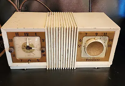Vintage FIRESTONE Antique ART DECO  Radio 4-A-92 Rare & Unique Parts Repair Prop • $49.95