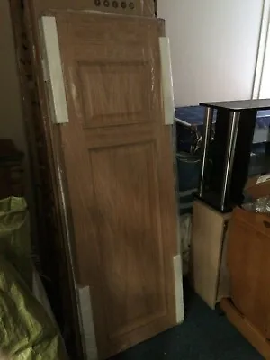 Oak Veneer Internal Door 1981mm X 686mm X 45mm  • £95