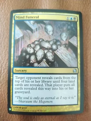 Mind Funeral *FOIL* - Mystery Booster / Modern Masters 2013 • $2.21