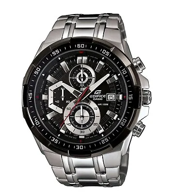 Casio Edifice Chronograph Black Dial Men's Watch-EF-539D-1AVDF (ED369) • $99