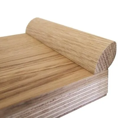 Solid Oak Quadrant Beading - 19x19mm - 2.44m Lengths - Pack Of 5 • £88.40