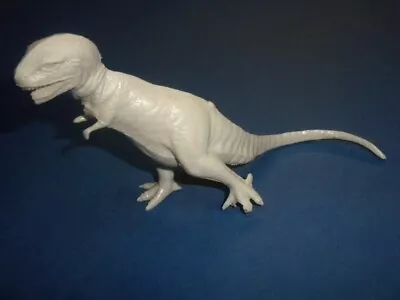 T-REX LIGHT GRAY Marx/1970's? Dinosaur Playset Figure 7 Inches TYRANNOSAURUS REX • $20