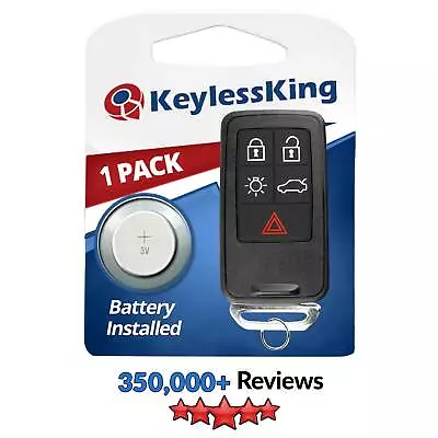 Keyless Entry Remote Car Key Fob For Volvo S60 S80 V60 V70 XC60 XC70 KR55WK49264 • $19.95