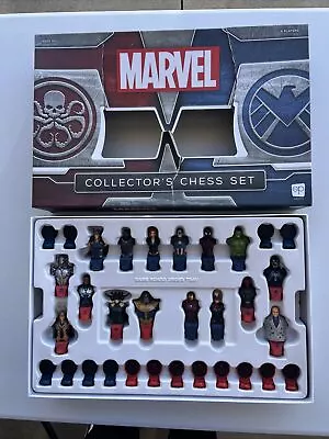 Marvel Collector's Chess Set Complete 32 Custom Pieces And Board • $69.99