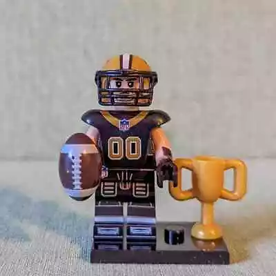 New Orleans Saints Football Building Block Mini Figure • $4.50