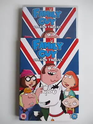 New & Sealed Dvd - Family Guy Season 12 / Twelve - With Slip-cover - 3 Disc Set • £6.50