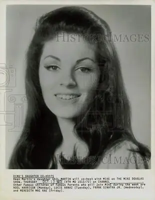 1972 Press Photo Gail Martin Daughter Of Dean Martin - Srp36891 • $16.99