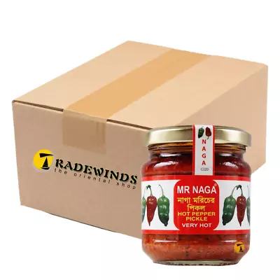 Mr Naga Hot Pepper Pickle - 2 X 190g Jars • £11.95