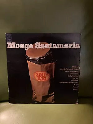 MONGO SANTAMARIA SOUL BAG LP Vinyl OG 1968 COLUMBIA Records 2 Eye VG+ • $12