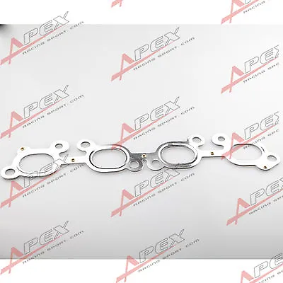 NEW 6 LAYER METAL EXHAUST MANIFOLD GASKET SR20DET Fit For NISSAN S13 S14 S15 • $7.99