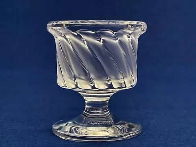 Vintage Lalique Smyrna Crystal Glass Toothpick Holder - Multiple Available • £55