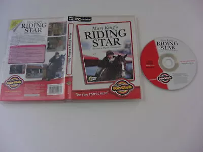 Mary King's RIDING STAR Pc Cd Rom FAST SECURE POST • £4.99