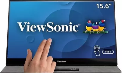 ViewSonic TD1655 16  Portable Multi-Touch IPS Monitor  • $151.99