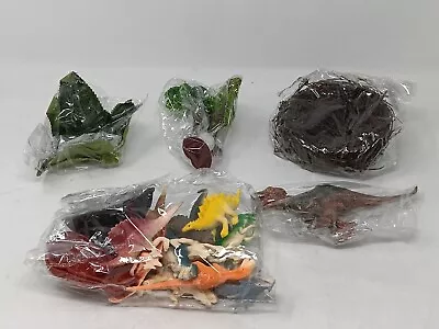 29 PCS Dinosaur Cake Toppers With Dinosaur Eggs Leaves Trees Cake Decorations • $10.99