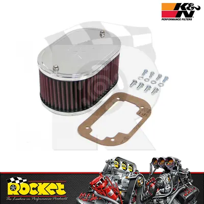 K&N Air Cleaner Assembly Suit Weber DGV/DGAV/DGEV/DPS - KN56-1040 • $140.38