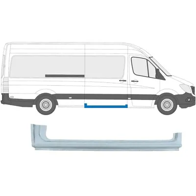 For Mercedes Sprinter Crafter 2006-sliding Door Sill Repair Plate / Right • $92.82