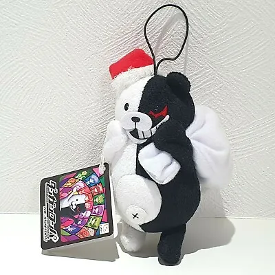 Furyu Danganronpa The Animation MONOKUMA Christmas Plush Doll Figure AUTHENTIC  • $16.49