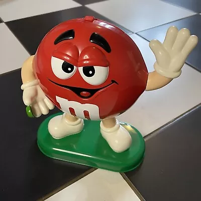 £8.99 • Buy Vintage M&M's Chocolate Red Character Large Candy Dispenser Display