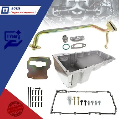 New Oil Pan LS Swap Retrofit Aluminum 302-1 Fit For 64-74 Chevrolet 4.8L 5.3L • $117.37