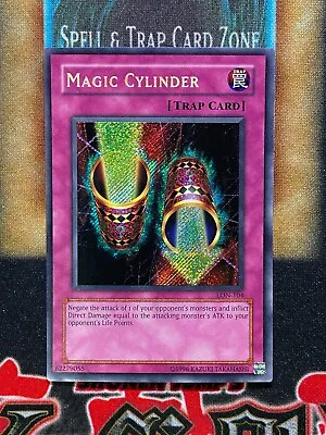 Yugioh Magic Cylinder LON-104 Secret Rare NM • $17.99