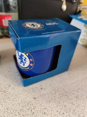 CHELSEA FC MUG - Crest Design *NEW* Boxed (GIFT) Free P&P • £8.99