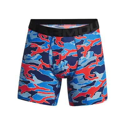 Under Armour 1327417 Men's UA Tech 6  Seasonal Boxerjock - American Wave - Small • $18.99