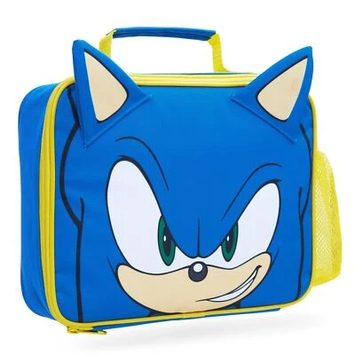 Sonic TheHedgehog Lunch Box Kids Insulated Lunch Bag For Boys (Blue/Yellow) • £14.49