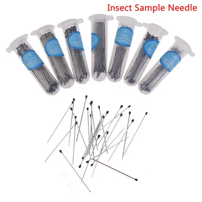 £3.96 • Buy 100Pcs Insect Pins Specimen Needle Stainless Steel For Scol Lab Entomology  Jz