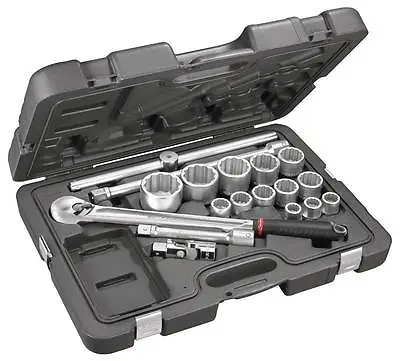 Facom KL.501 3/4  Drive 18 Piece Bi Hexagon 12 Point Socket Set 19 - 55mm • £499.90