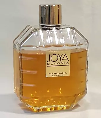 HUGE Vintage JOYA COLONIA Myrurgia Espana Cologne Splash 5.5  Tall Discontinued • $19.99