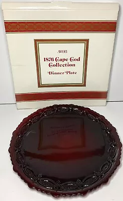 1982  1876 The Cape Cod Collection  DINNER PLATE  Roman Rosette Pattern Avon NIB • $8