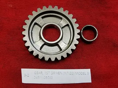 Rm250 Suzuki 1995 (lot J) Transmission Driven Gear First 1st 24311-28c02 • $29.99