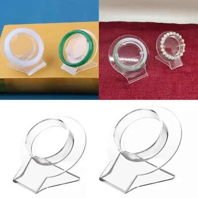 Acrylic Clear Bracelet Bangle Display Holder Watch Display Stand For Retail Shop • £5.30