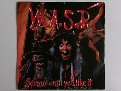 Wasp Scream Until You Like It Capitol Cl 458 Heavy Metal Hard Rock • $5.22