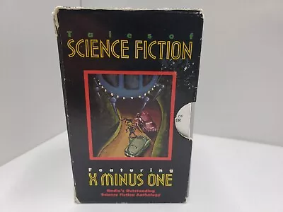 VTG 90s Tales Of Science Fiction Anthology 4 Cassette Tapes Box Set X Minus One  • $18