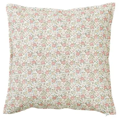 IKEA NATTFLYN Cushion Cover Floral Pattern/dark Pink 50x50 Cm • £8.87