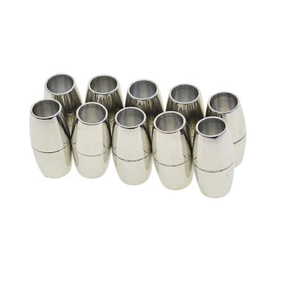 £6.06 • Buy 10x Brass Barrel Magnetic Clasps Connector Fasteners Jewelry Making Findings