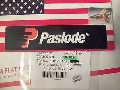  GENUINE   Paslode # 091536  SPRING-SINGLE • $2.49