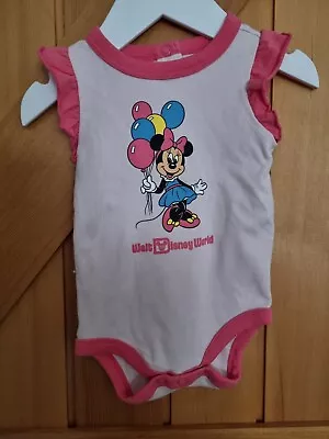 Girls Baby Bodysuit Disney Minnie Mouse • $15