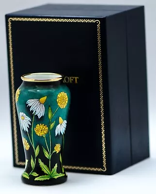 Moorcroft Enamels Daisy Hand Painted - By Nicola Slaney • $211.56