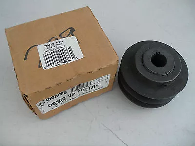 MAUREY Variable Motor Pulley 2 Groove D8350 X 7/8 (110289) • $17.99